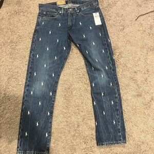 Rare Polo Ralph Lauren embroidered jeans